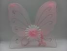 Light Pink Butterfly Wings With Sun Flower