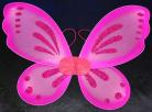 Hot Pink Fairy Wings With Dark Pink Glitter