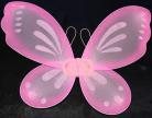 Light Pink Fairy Wings With Light Pink Glitter