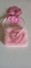 Pink Purse and Hair Accessory Set