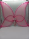 teen butterfly wings Lite Pink With Dark Pink Accent's