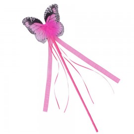 Dark Pink Monarch Butterfly Wand